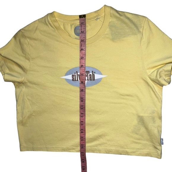 Levi’s Silver Tab Cropped Jordie tee yellow, size S - Picture 5 of 7